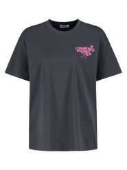 Sublevel Koszulka w kolorze antracytowym rozmiar: L. Czarne bluzki Sublevel, l, bez wzorów, bez kołnierzyka, bez ramiączek. Za 43.99 zł.