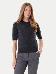 Marella Sweter Jim 2523366075 Szary Regular Fit. Szare swetry Marella, xl, bez wzorów, z kaszmiru, bez ramiączek. Za 1,289.00 zł.