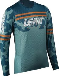 Bluza rowerowa damska Leatt Jersey MTB Gravity 4.0. Niebieskie bluzy LEATT, s, bez wzorów, z jersey, bez kaptura. Za 247.49 zł.