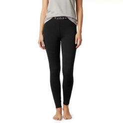 Damskie legginsy termoaktywne ze 100% wełny merynosów - Bjork 210. Czarne legginsy FJORK MERINO, xs, bez wzorów, z wełny. W wyprzedaży za 249.00 zł.