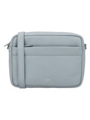 Charm Skórzana torebka w kolorze błękitnym - 22 x 16 x 6 cm rozmiar: onesize. Niebieskie torby na ramię Charm, bez wzorów, z materiału, na ramię, bez dodatków. Za 173.99 zł.