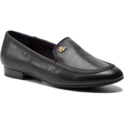 Lordsy LAUREN RALPH LAUREN - Clair 802734712001 Black. Czarne lordsy Lauren Ralph Lauren, bez wzorów, ze skóry, bez obcasa, na obcasie, bez zapięcia. W wyprzedaży za 339.00 zł.