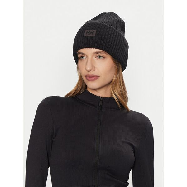 Czapka Helly Hansen. Czarne czapki Helly Hansen, bez wzorów. Za 129.99 zł.