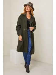 Joséfine Płaszcz przejściowy "Heluy" w kolorze khaki rozmiar: XL. Brązowe płaszcze Joséfine, xl, bez wzorów, bez kaptura. Za 141.52 zł.