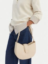 GINO ROSSI Torebka 1-2 Beżowy. Brązowe torebki klasyczne Gino Rossi, bez wzorów, z materiału, bez dodatków. Za 229.99 zł.