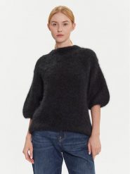 Dixie Sweter M277Y101A Czarny Relaxed Fit. Czarne swetry Dixie, l, bez wzorów, z syntetyku, bez ramiączek. Za 649.99 zł.