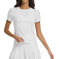 T-shirt Wilson Women's Seamless Pro. Białe t-shirty Wilson, s, bez wzorów, bez kołnierzyka, bez ramiączek. W wyprzedaży za 283.90 zł.