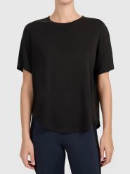 4F Koszulka sportowa w kolorze czarnym rozmiar: XL. Czarne koszulki sportowe 4f, bez wzorów, z materiału, bez ramiączek, outdoorowe. Za 87.95 zł.