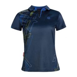 Koszulka tenisowa damska Oliver Bilbao Polo. Niebieskie koszulki polo OLIVER, m, bez wzorów, z materiału, bez kołnierzyka, bez ramiączek. Za 277.00 zł.