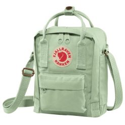 Saszetka Fjallraven Kanken Sling - mint green. Zielone torby na ramię Fjällräven, bez wzorów, sportowe, bez dodatków. Za 314.99 zł.