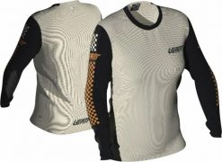 Bluza rowerowa damska Leatt Jersey MTB Enduro 4.0. Białe bluzy LEATT, xs, bez wzorów, z bawełny, bez kaptura. Za 280.49 zł.