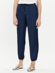 Liu Jo Spodnie materiałowe TA4253 T3810 Granatowy Relaxed Fit. Niebieskie spodnie materiałowe Liu Jo, l, bez wzorów, z materiału. Za 339.99 zł.