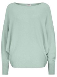 Sublevel Sweter w kolorze zielonym rozmiar: M/L. Zielone swetry Sublevel, l, bez wzorów, ze splotem, bez ramiączek. Za 144.92 zł.