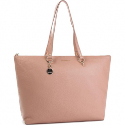 Torebka COCCINELLE - DS5 Alpha E1 DS5 11 01 01 Pivoine P08. Czerwone shopper Coccinelle, bez wzorów, ze skóry, bez dodatków. W wyprzedaży za 649.00 zł.