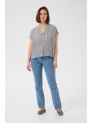 Kaffe Bluzka w kolorze szarym rozmiar: 44. Szare bluzki Kaffe, bez wzorów, bez kołnierzyka, bez ramiączek. Za 69.99 zł.