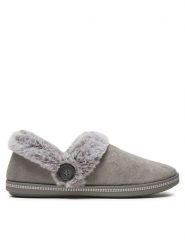 Skechers Kapcie Fresh Toast 167219/CCL Szary. Szare obuwie domowe Skechers, bez wzorów, z materiału, bez zapięcia. Za 199.99 zł.