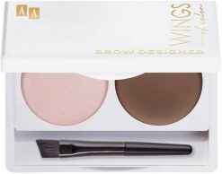 AA WINGS OF COLOR Brow Designer Eyebrow Wax And Highlighter Duo Set Koloryzujący Wosk Do Brwi I Rozświetlacz 10 Brown 2,2g. Kosmetyki do brwi OCEANIC. Za 25.49 zł.