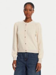 TWINSET Kardigan 252TP3583 Beżowy Regular Fit. Brązowe kardigany Twinset, m, bez wzorów, z wełny. Za 1,299.00 zł.