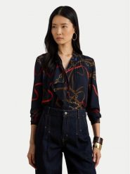 LAUREN RALPH LAUREN Koszula 200P03553001 Granatowy Regular Fit. Niebieskie koszule Lauren Ralph Lauren, m, bez wzorów, z syntetyku, bez kołnierzyka, bez ramiączek. Za 859.99 zł.