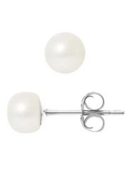 Pearline Kolczyki-wkrętki z perłami w kolorze białym rozmiar: onesize. Białe kolczyki Pearline, z perłą, srebrne. Za 208.99 zł.