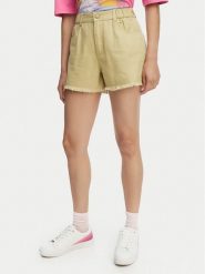 Billabong Szorty jeansowe Little Sister EBJDS00103 Zielony jasny Relaxed Fit. Zielone szorty Billabong, bez wzorów, z bawełny. Za 259.99 zł.