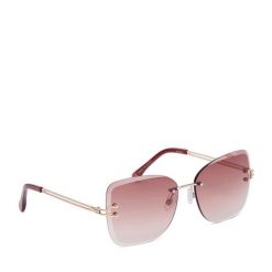 Okulary przeciwsłoneczne JENNY. Żółte okulary przeciwsłoneczne Jenny, bez wzorów. Za 49.99 zł.