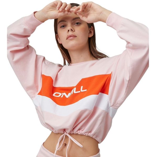 Bluza damskie O'Neill Athleisure Crew. Czerwone bluzy O'Neill, xs, bez wzorów, z bawełny, bez kaptura. Za 290.00 zł.