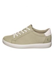 Ecco Skórzane sneakersy "Classic" w kolorze oliwkowo-białym rozmiar: 41. Białe trampki ecco, bez wzorów, bez zapięcia. Za 239.95 zł.