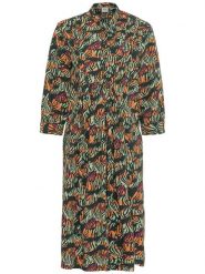 Camel Active Sukienka w kolorze zielonym ze wzorem rozmiar: XS. Zielone sukienki Camel Active, xs, bez wzorów, z bawełny, bez kołnierzyka, bez ramiączek, maxi. Za 149.66 zł.