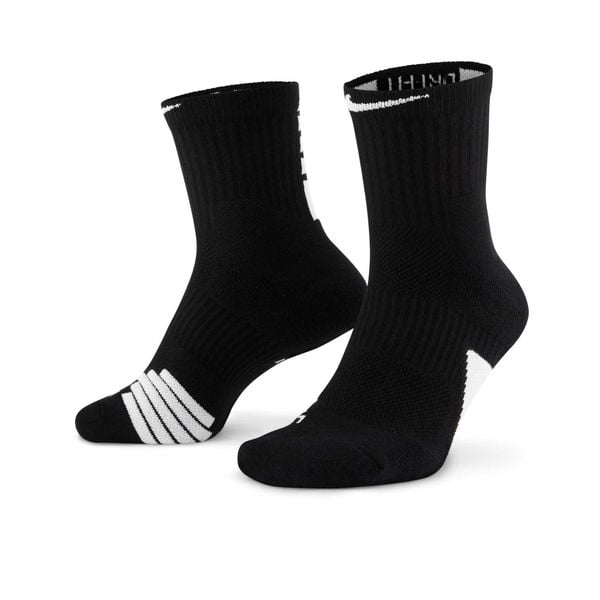 Skarpety nike elite mid ankle socks black. Czarne skarpety Nike, bez wzorów. Za 54.00 zł.