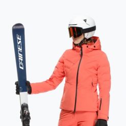 Kurtka narciarska damska Dainese Zives Aerosense Dry. Czerwone kurtki narciarskie Dainese, l, bez wzorów, z materiału, bez kaptura, narciarskie. Za 1,579.00 zł.