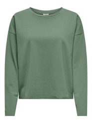 JDY Bluza w kolorze zielonym rozmiar: XS. Zielone bluzy JDY, xs, bez wzorów, z bawełny, bez kaptura. Za 74.81 zł.