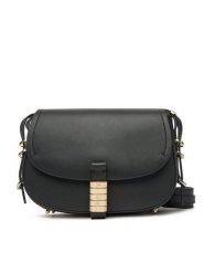 PINKO Torebka Saddle Mini PE PLTT 103831 A270 Czarny. Czarne listonoszki Pinko, bez wzorów, ze skóry, bez dodatków. Za 1,159.00 zł.
