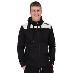 Bluza treningowa z kapturem Keeza Hagi Junior. Czarne bluzy KEEZA, bez wzorów, z materiału, z kapturem. Za 165.00 zł.