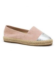 Foreverfolie Espadryle w kolorze jasnoróżowym rozmiar: 36. Różowe espadryle Foreverfolie, bez wzorów, bez obcasa, bez zapięcia. Za 65.85 zł.