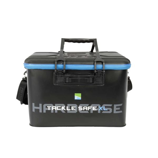 Torba na ramię Preston Tackle Safe. Czarne torby na ramię PRESTON INNOVATIONS, bez wzorów, z materiału, na ramię, duże, bez dodatków. Za 478.00 zł.