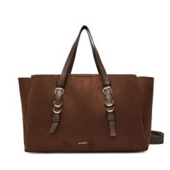 Torebka Aldo. Brązowe torebki klasyczne Aldo, bez wzorów, bez dodatków. Za 399.99 zł.