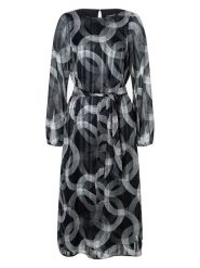 More & More Sukienka w kolorze szaro-czarnym rozmiar: 40. Czarne sukienki More & More, bez wzorów, z tkaniny, bez kołnierzyka, bez ramiączek, midi, rozkloszowane. Za 165.99 zł.