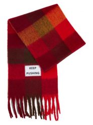 Verb To Do tkany szalik Kobiety Sztuczne włókno czerwony|brązowy|wielokolorowy, ONE SIZE. Brązowe szaliki Verb To Do, z aplikacjami, z wełny. Za 169.95 zł.