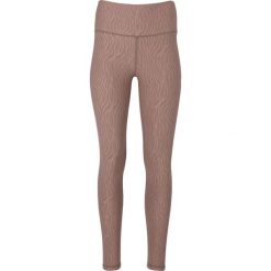Damskie legginsy Athlecia Alma. Brązowe legginsy ENDURANCE, s, bez wzorów, z materiału. Za 180.50 zł.