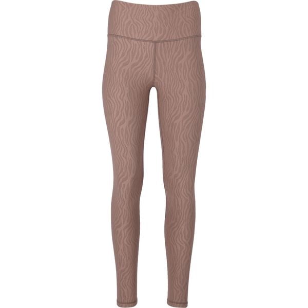 Damskie legginsy Athlecia Alma. Brązowe legginsy ENDURANCE, s, bez wzorów, z materiału. Za 155.50 zł.