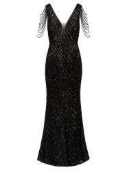 APART Sukienka w kolorze czarnym rozmiar: 40. Czarne sukienki Apart, bez wzorów, bez kołnierzyka, bez ramiączek, maxi. Za 707.45 zł.