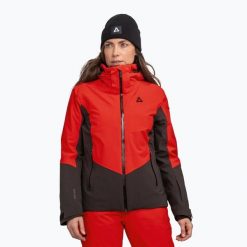 Kurtka narciarska damska Schöffel Safuna. Czerwone kurtki narciarskie Schöffel, l, bez wzorów, z elastanu, bez kaptura, narciarskie, Venturi (Schöffel). Za 1,599.00 zł.