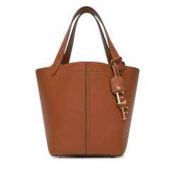 Torebka Elisabetta Franchi. Brązowe torebki klasyczne Elisabetta Franchi, bez wzorów, bez dodatków. Za 1,179.00 zł.
