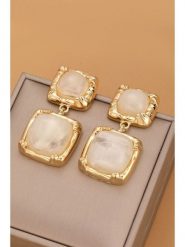 Atelier MIU Pozłacane kolczyki rozmiar: onesize. Brązowe kolczyki Atelier MIU, pozłacane. Za 39.99 zł.