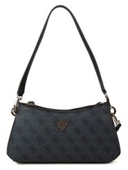 Guess Torebka w kolorze antracytowym - 27 x 14 x 7 cm rozmiar: onesize. Czarne torby na ramię Guess, z aplikacjami, z materiału, na ramię, bez dodatków. Za 382.99 zł.