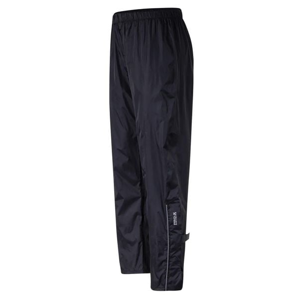 Spodnie przeciwdeszczowe Pro-X Elements Tramp-L. Czarne spodnie sportowe PRO-X ELEMENTS, l, bez wzorów, trekkingowe. Za 326.50 zł.