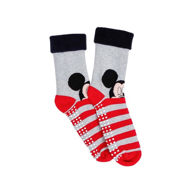 Skarpetki damskie Disney Mickey. Szare skarpety Disney, bez wzorów, z bawełny. Za 106.00 zł.