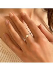 Les Petites Précieuses Srebrny pierścionek z diamentami rozmiar: 52. Szare pierścionki Les Petites Précieuses, z diamentem, srebrne. Za 166.88 zł.
