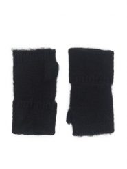 Jenny Fairy Rękawiczki Damskie 4W6-007-AW23 Czarny. Czarne rękawiczki Jenny Fairy, bez wzorów, z dzianiny. Za 49.99 zł.
